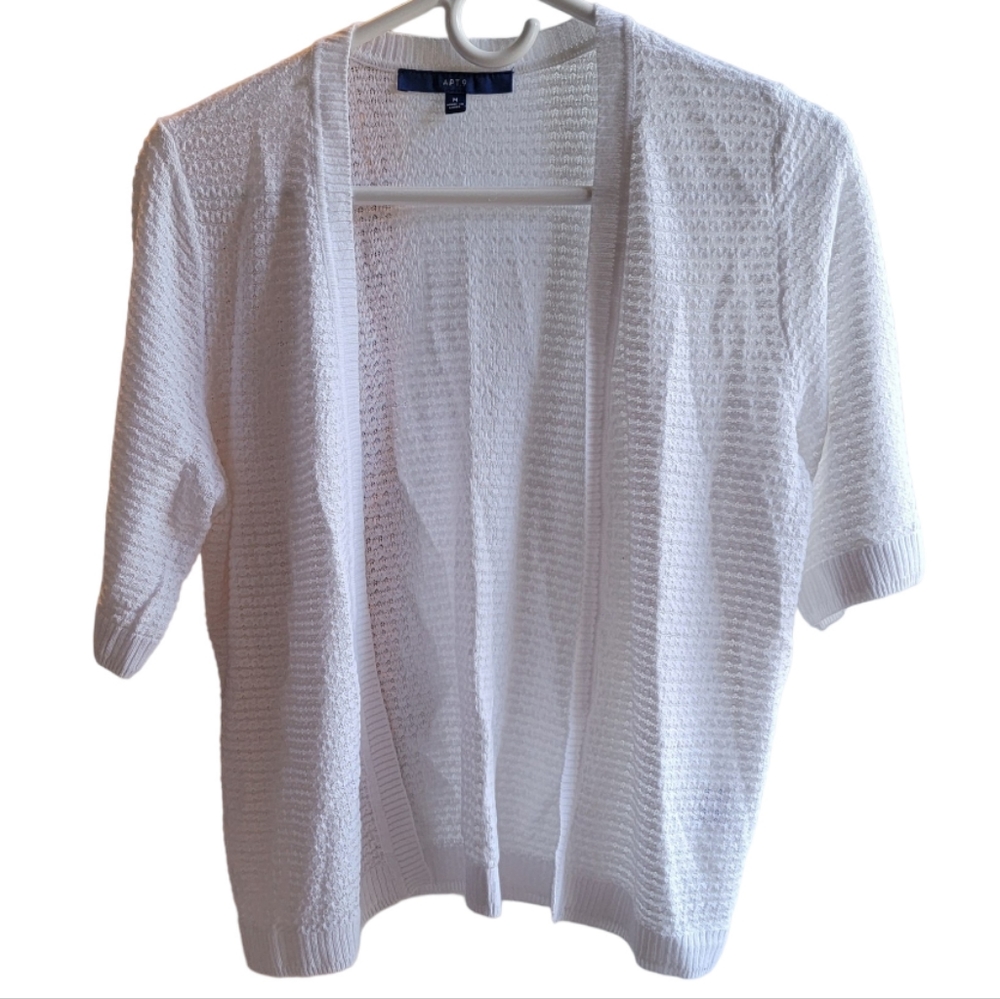 Apt 9 white lightweight shrug